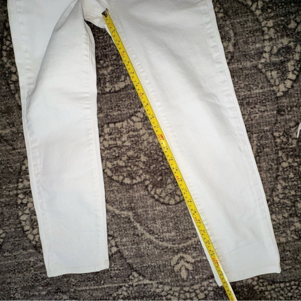 Paige Denim Women’s Size 28 White Roxie Capri Jeans - Picture 9 of 10